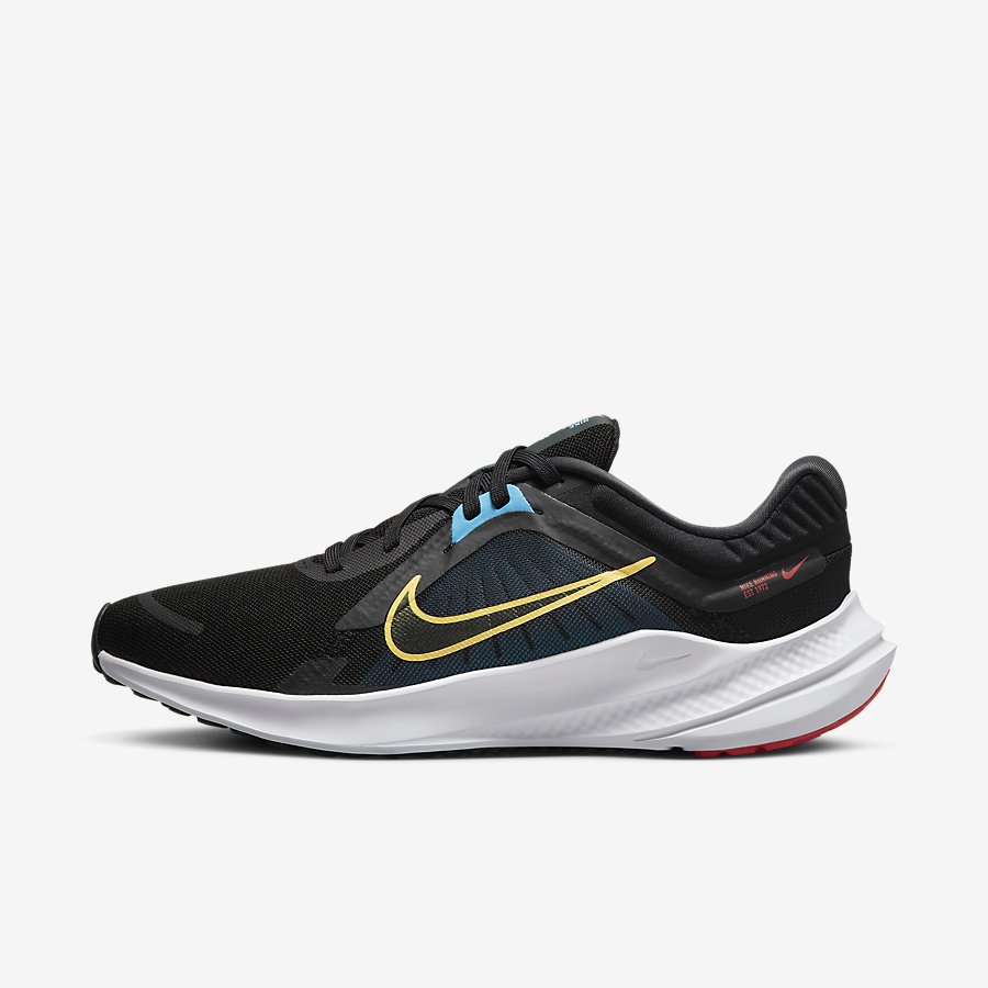 Giày Nike Quest 5 Nữ Đen Vàng